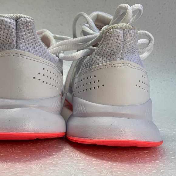 adidas neo Runfalcon White/Pink FW5142 running trainers sz 8.5 shoes - Picture 2 of 9